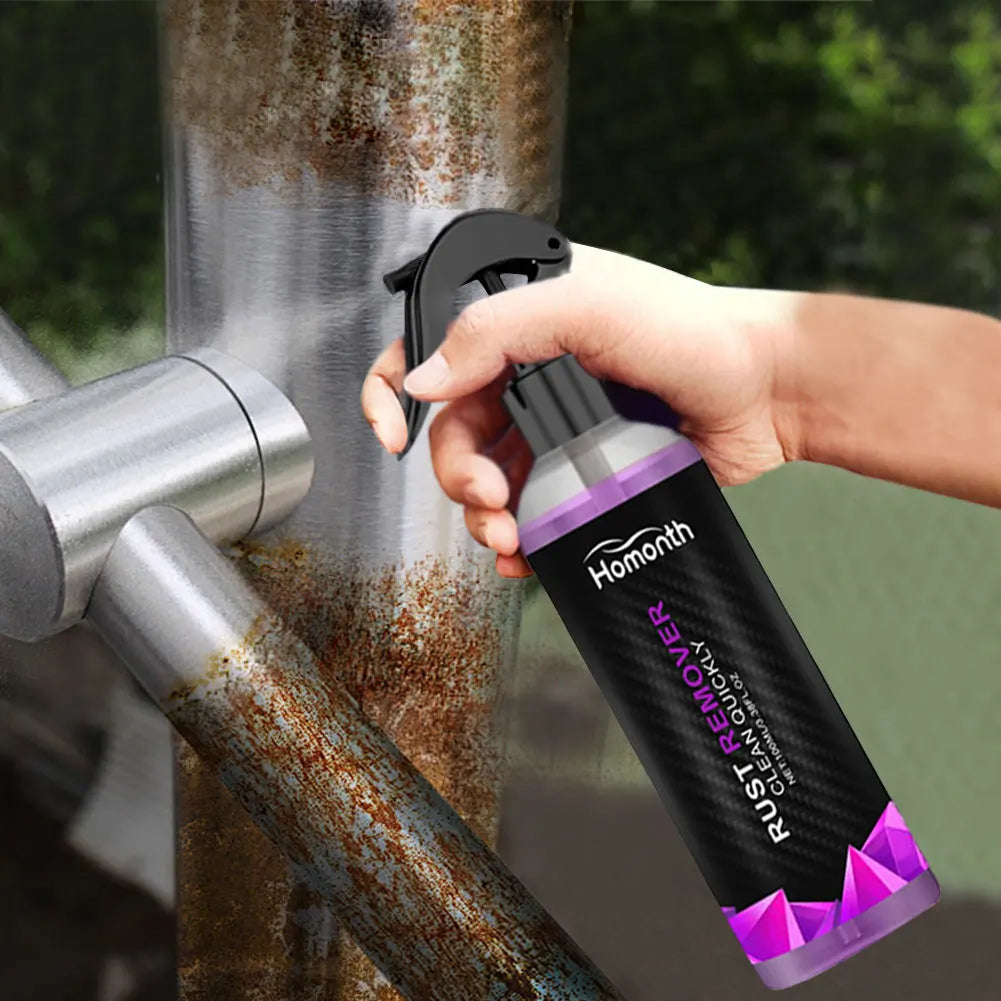 100ml Derusting Spray Car Rust Removal Spray Auto Rim Dust Cleaner Car Wheel Hub Rust Remover for Car Maintenance Cleaning