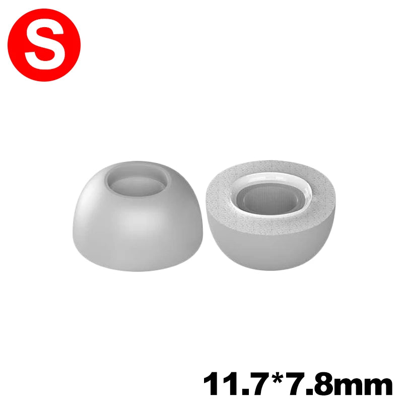 Memory Foam Eartips for Samsung Galaxy Buds 4 3 Pro Eartip Earplugs Anti-Slip Earbuds Ear Tips For Buds4 Buds3 Pro Earphone Case