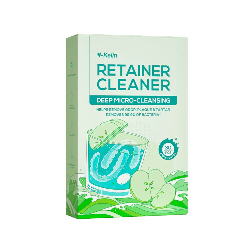 Orthodontic Holder Invisible Braces Cleaning Effervescent Tablets Corrective Cleaning Braces Destained Fruity Denture Cleaning
