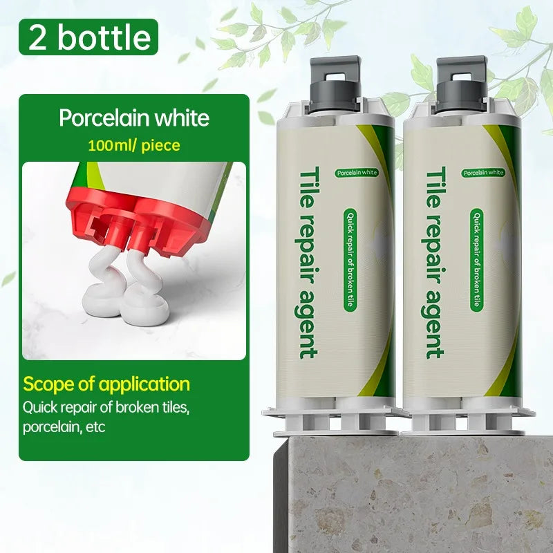 Patch tile cracks ceramic glaze repair agent fast-drying ceramic tile repair agent broken floor tile patch pothole paste