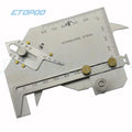Welding Angle Gauge, WGU-8M Welding Seam Gauge Vernier Caliper Welding Inspection Tool, MG-8 Welding Angle Ruler