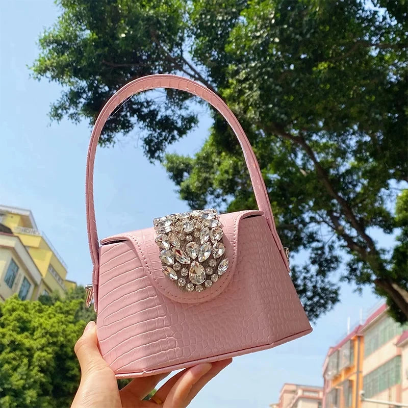 2025 Luxury Designer PU Leather Women's Wallets Party Bags High Quality with Button Closure Glamorous for Dinner Parties OEM/ODM