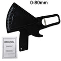 Precision Skinfold Caliper Measuring Body Fat 1.0 Mm Measure up to 80 Mm in Skin Fold Thickness 5 Colors Thickness Gauge Mini To