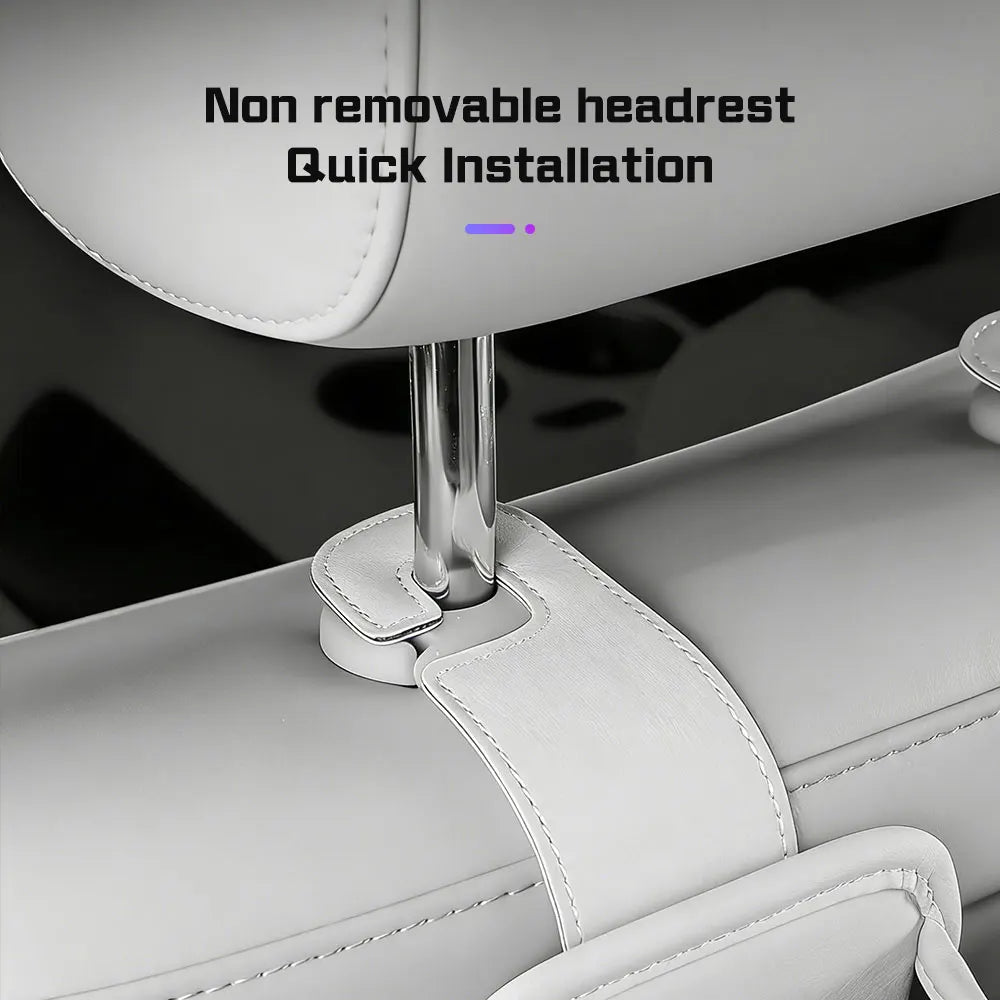 Leather Car Water Cup Holder For IM Motors MG IM6 IM5 LS7 L7 LS6 L6 Backrest Storage Bag ,Trash Can with Hook Bags Umbrella Clip