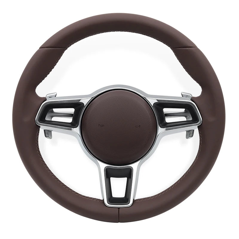 Steering wheel for Porsche Macan Cayenne Panamera Taycan 718 Cayman 991 992 911 911.2 997 Carrera GT2 GT2RS GT3 GT3RS GT3 RS GT4