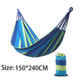 Double Hammock 2 Person Canvas Cotton Hammock with Tree Straps for Patio Garden Backyard Outdoor and Indoor Wholesale