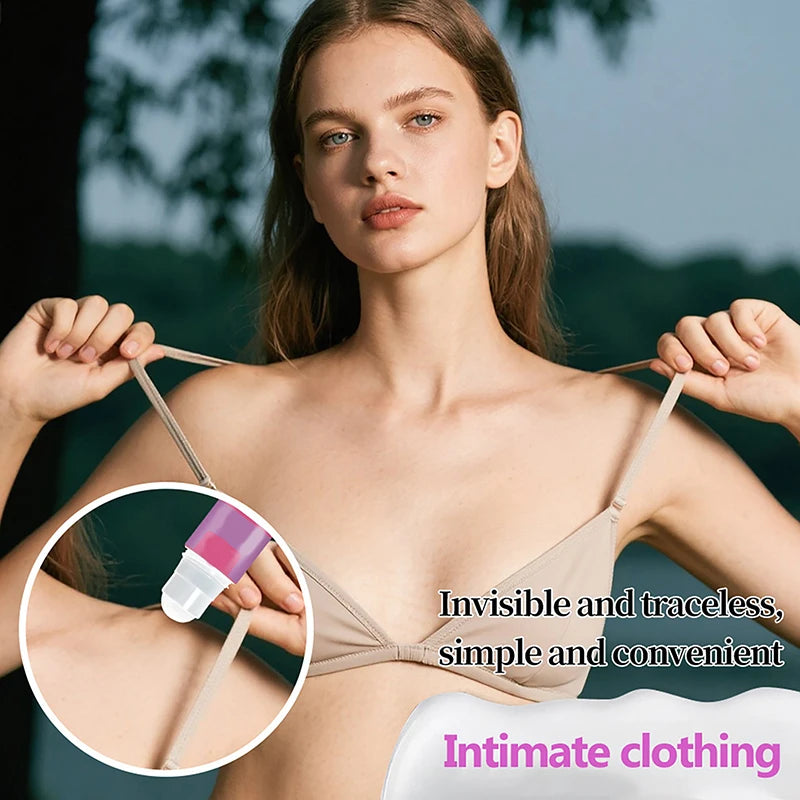 50ml Anti-Slip Glue Roll On Skin Adhesive For Clothing Dress Body Skin Anti-exposure Bra Non-slip Fixed