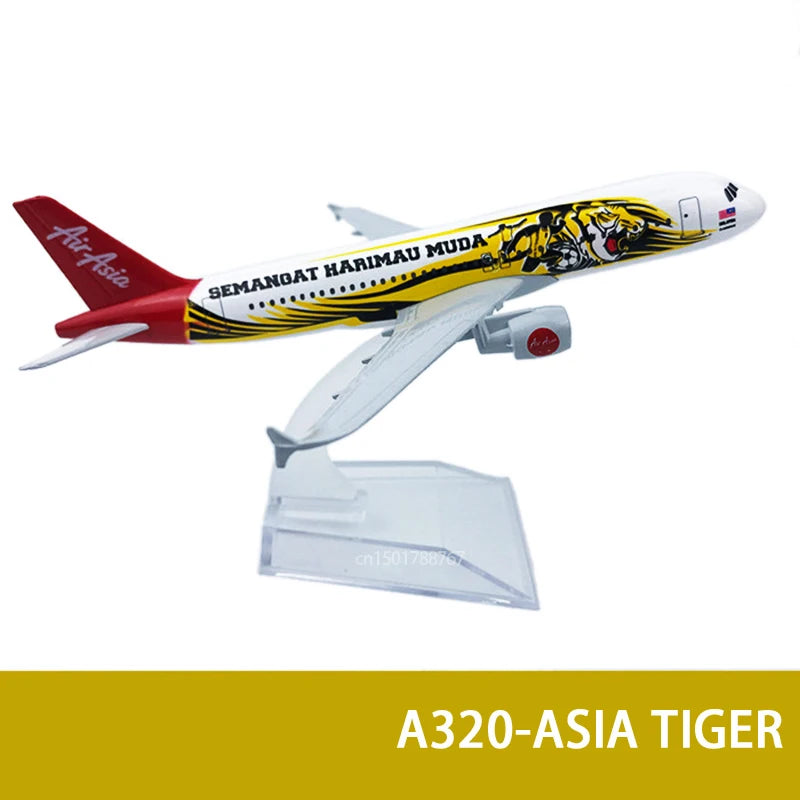 6Inch 15CM A380 A350 A330 A320 Concorde Diecast Airplane Model For Gift Collection