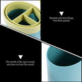 2Pcs PP Toothbrush Case Toothpaste Storage Box Lightweight Sealed Travel Toothbrush Holder with Matte Finish for Office Bathroom