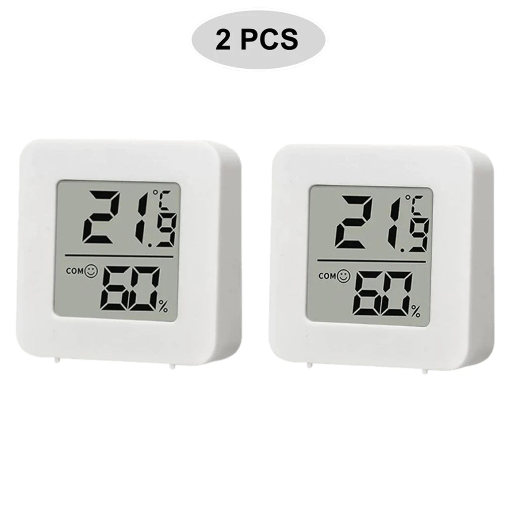 Indoor LCD Digital Thermometer Hygrometer Desk Wall Mount Electronic Temperature Humidity Meter Sensor Weather Station for Home