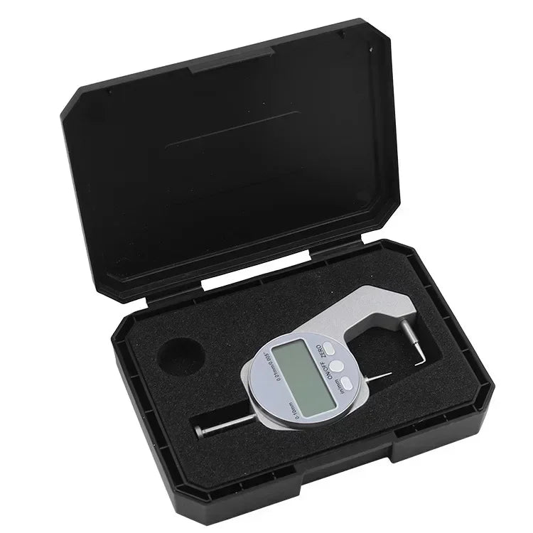 0.01mm Accuracy Electronic Digital Thickness Gauge Meter 0-10mm  Wall Thickness Measurement Tools For Paper Cloth Thin