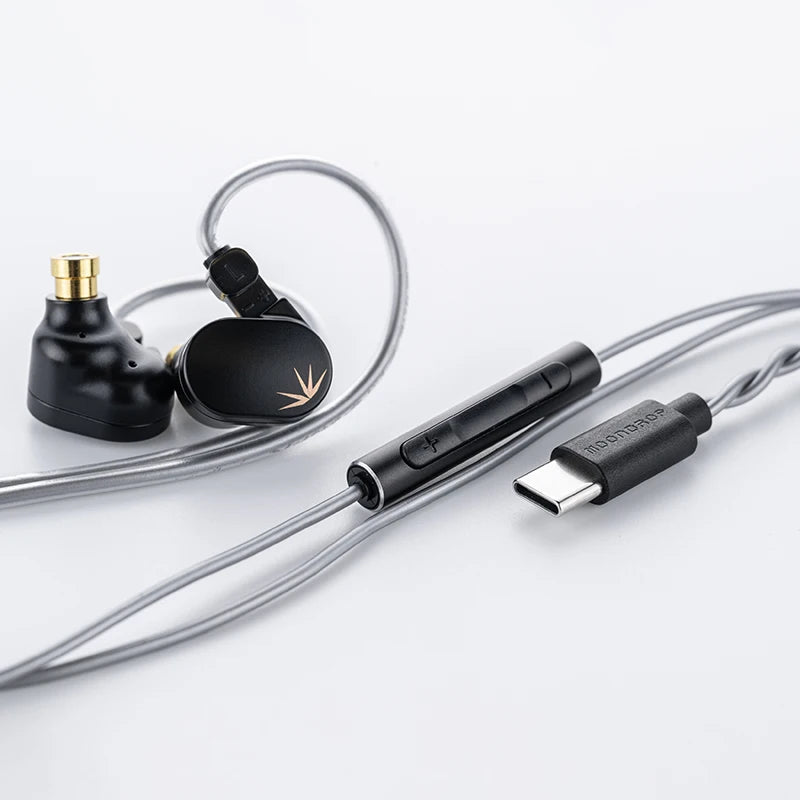 MOONDROP CHU II High Performance Dynamic Driver IEMs Interchangeable Cable In-Ear Headphone