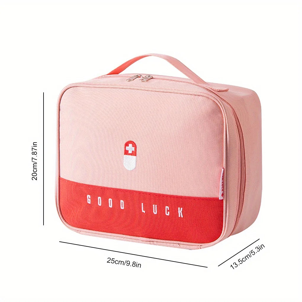Convenient To Carry Medical Bag Household Emergency Supplies Reserve Outdoor Car Mounted Medicine Kits Large Capacity Drug Stora