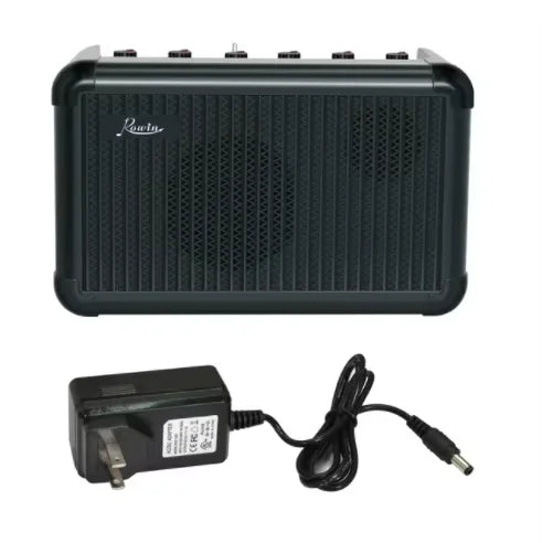 Rowin 15W PE-10S 30W PD-30 Bass Guitar Amplifier Multi-Function OTG BT Battery Buildin Combo Amp Reverb Chorus Multi effect