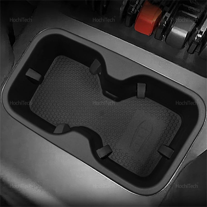 Car Water Cup Holder for BYD SHARK 6 2024 2025 2026 Anti-Slip Central Control Drinks Holder Storage Box Interior Accessories