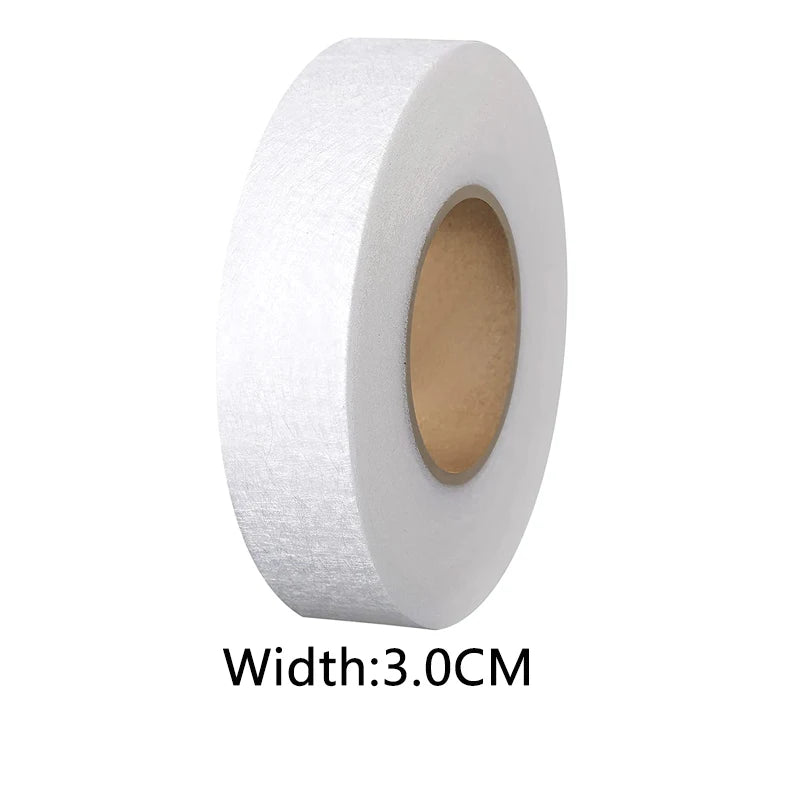64M Hemming Tape Fabric Adhesive Hem Iron on No-Sew Hemming Tape For Pants Curtains & Drapes Durable Fabric Tape Sewing Tools