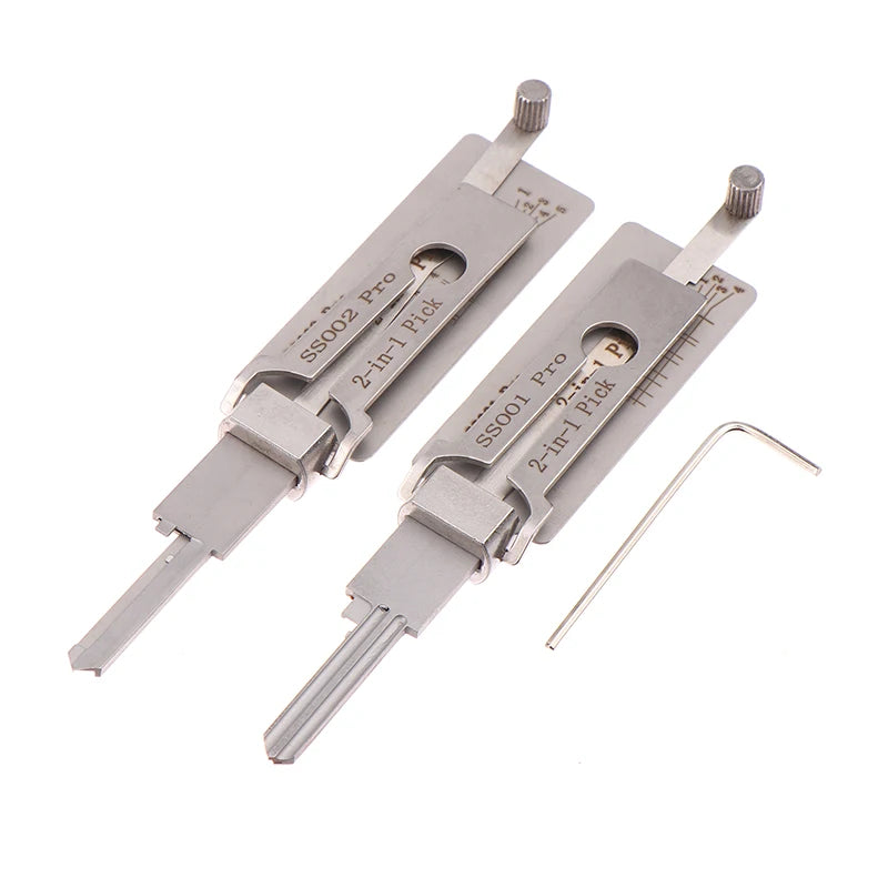 SS002 SS001 Key Decoder Stainless Steel Precision Tool O-ring Pickup Kit Hook Tool Pickup Hand Tool Maintenance Repair Kit