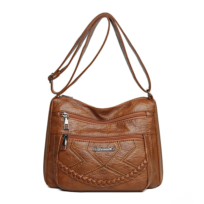 Can Be Carried on Both Shoulders and Crossbody, Fashionable Women's Bag, Suitable for Parties, Travel, Large Capacity