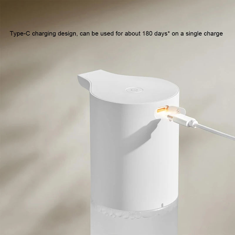 Xiaomi Mijia Soap Foam Dispenser 1S- Automatic Induction Hand Washer USB Rechargeable Foaming Machine Home Appliance