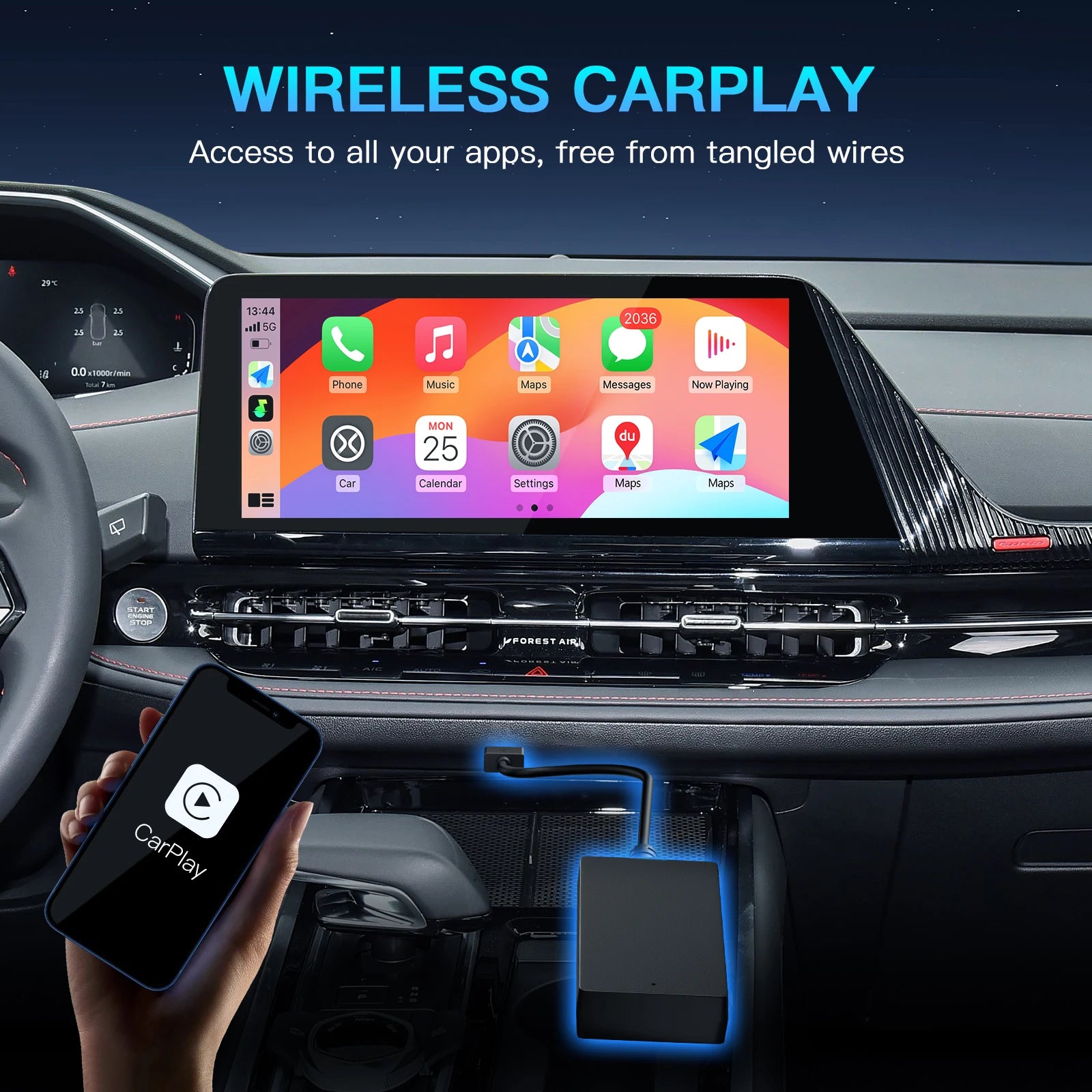 CARABC Carbitlink Smartlink to Wireless CarPlay Android Auto for Chery Jetour X70, X70S, X90, X95, Cx62b, T1k — Carbit Link