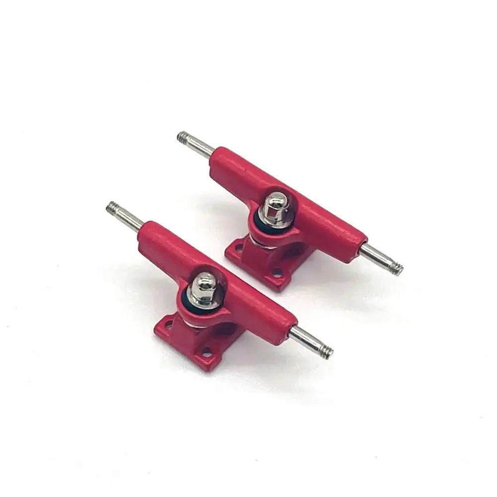 1Pair New with Nuts Fingerboard Truck Toy Hobby Collectors Truck Bolts Bearing Deck Brackets 32mm Model Finger Skateboard Parts