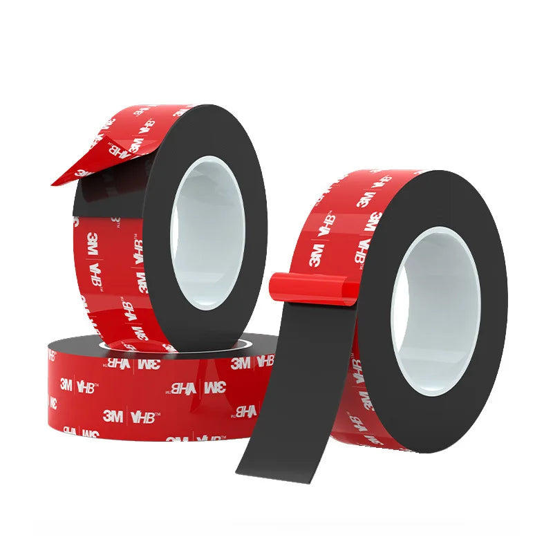 3M Double-Sided Adhesive Tape 5952 Strong Seamless Vhb Tape High Viscosity High Temperature Resistant Car Black Foam 3M Tape