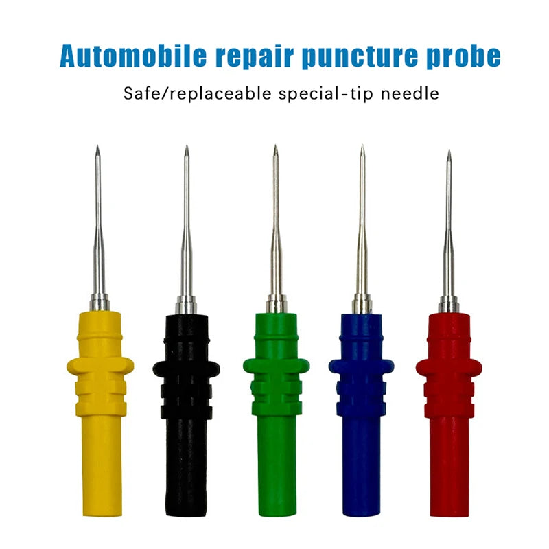 Professional Car Diagnostic Puncture Probe Needles and Oscilloscope Pins, Tool Accessories in Packs of 1/2/10