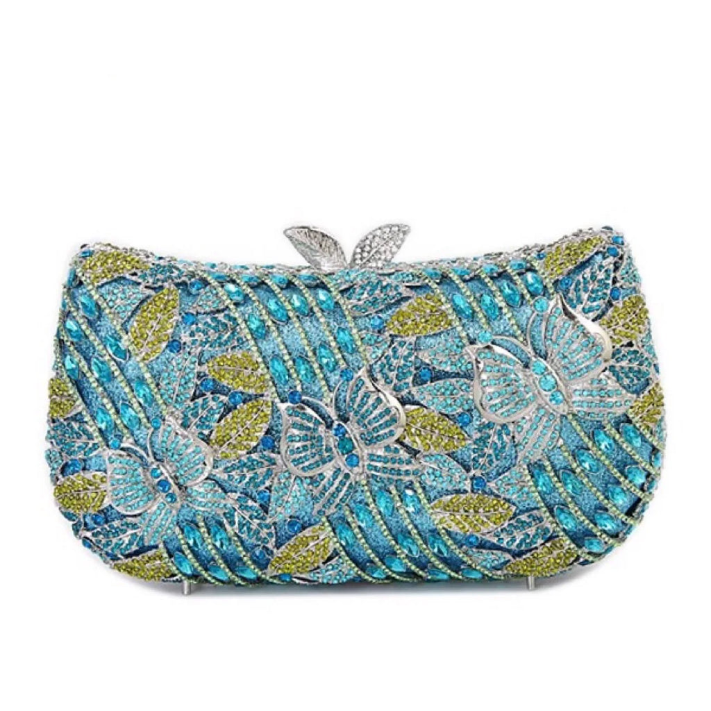 Hollow Out Women Evening Bag Gold Crystal Banquet Handbag Luxury Diamond Clutch Purse Wedding Bride Bags Elegant Dinner Bag