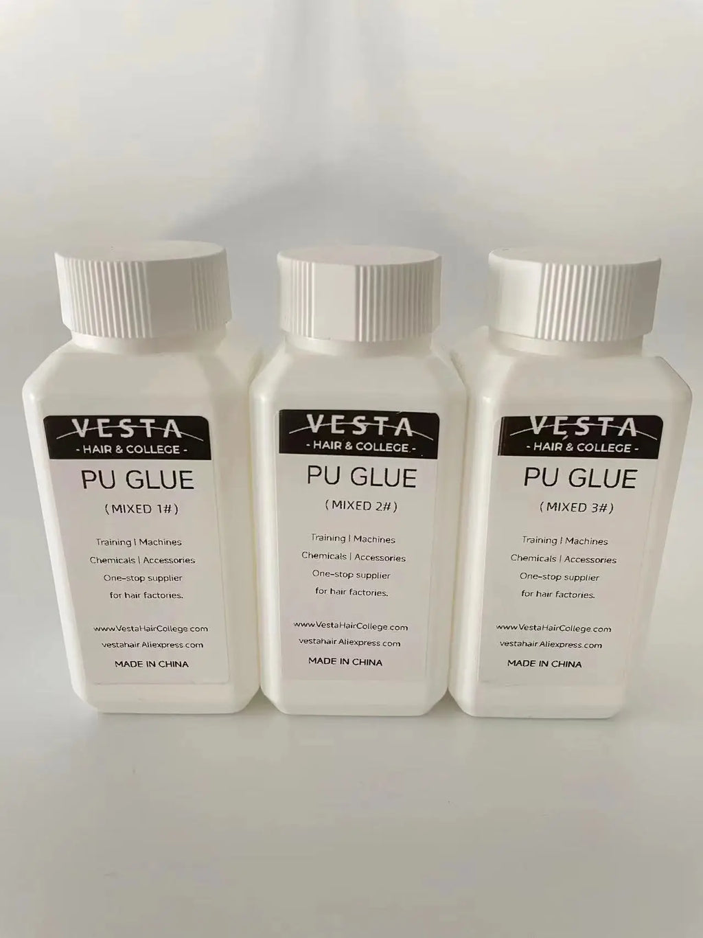 Mini Bottle Pu Glue Mixed Ready For Making Tape Hair Extension Toupee Topper