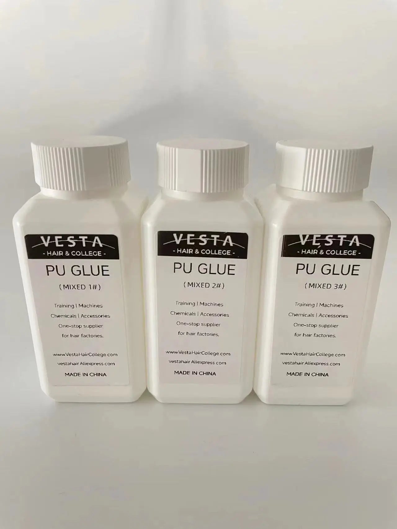 Mini Bottle Pu Glue Mixed Ready For Making Tape Hair Extension Toupee Topper