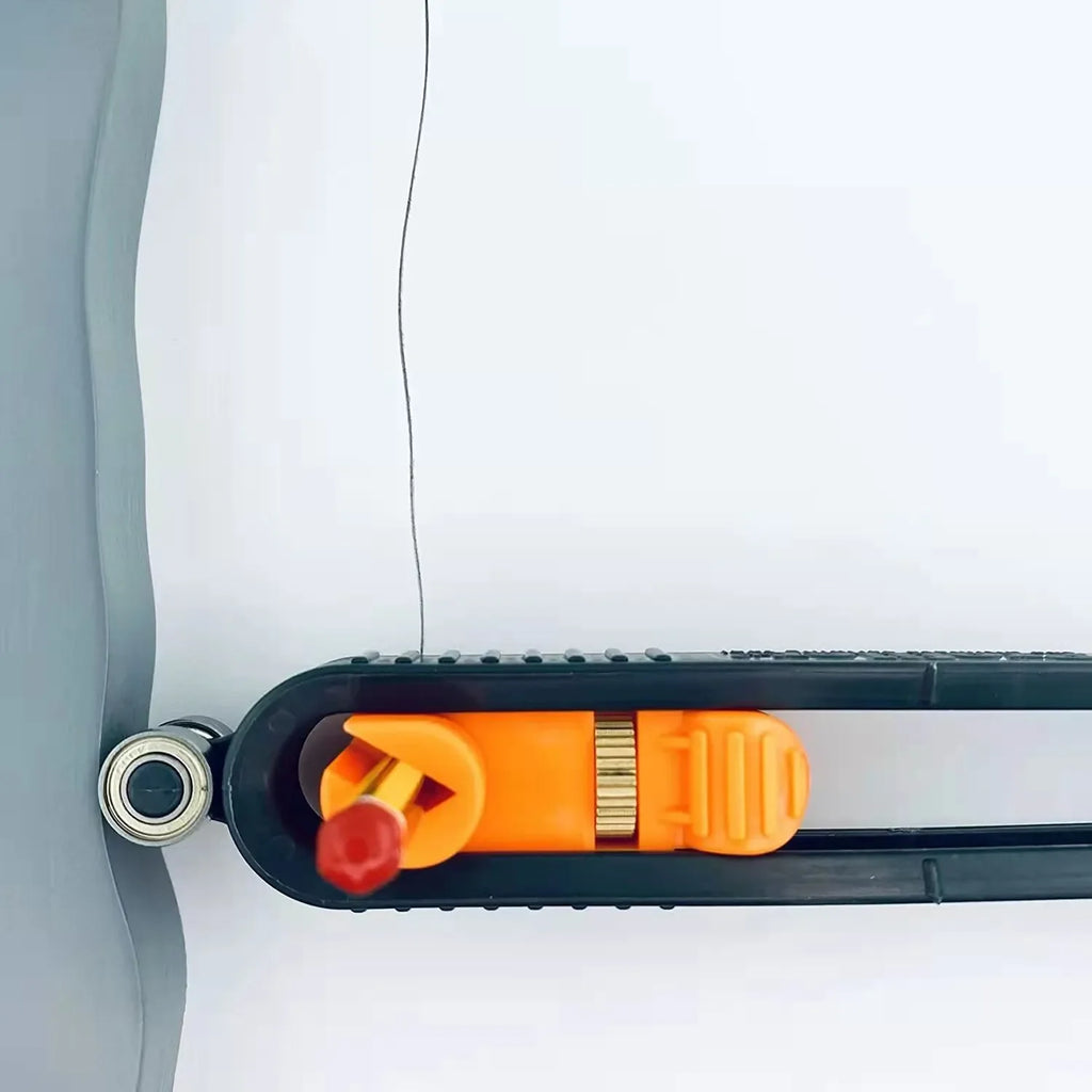 Profile Scribing Ruler Irregular Contour Gauge With Lock Adjustable Locking Precise Woodworking Measuring Gauge Measurement Tool