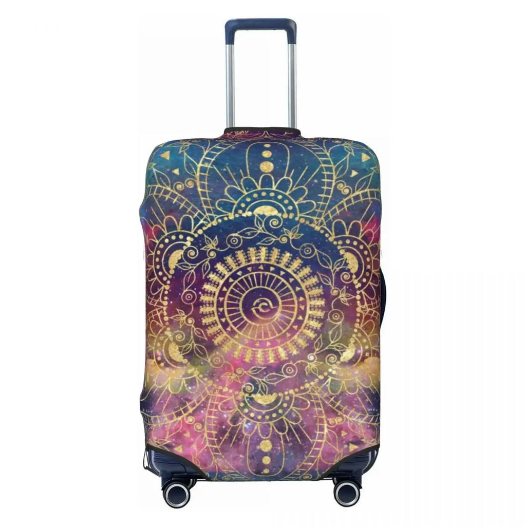 Water Lilies Oil Painting Suitcase Cover Holiday Monet Nature Elastic Luggage Accesories Business Protector