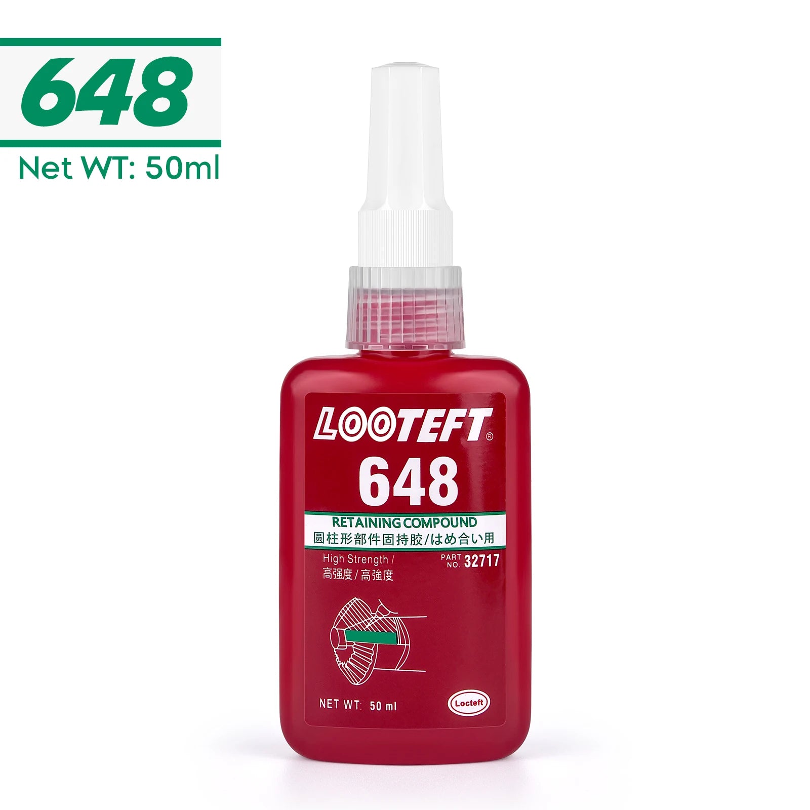 Screw Glue Anti Loosening Fastening Anaerobic Glue Corrosion-Resistant And High-Temperature Resistant Thread Sealing Glue