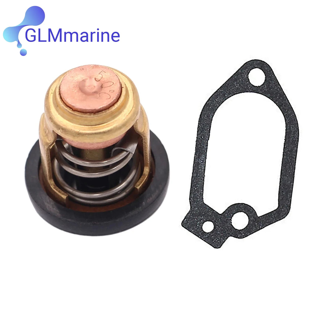 Thermostat with Gasket for Yamaha Outboard 6E5-12411-10 688-12411-10 61A-12414-A0