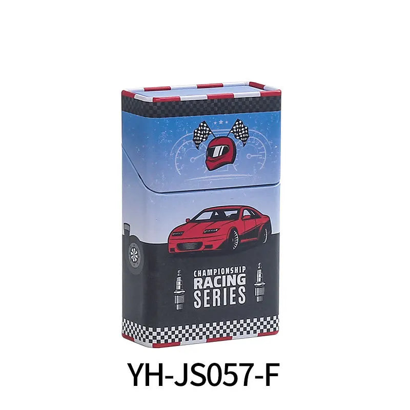 Metal Cigarette Box Hand-rolled Cigarette Box 20 Pieces of Loose Soft Pack Cigarette Tobacco Box