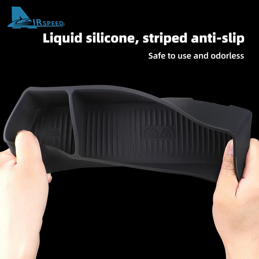 For Bmw 3 Series G20 4 Series G22 G26 G23 i4 G26 BEV 2023 2024 2025 2026 Navigation Screen Rear Storage Box Silicone Interior