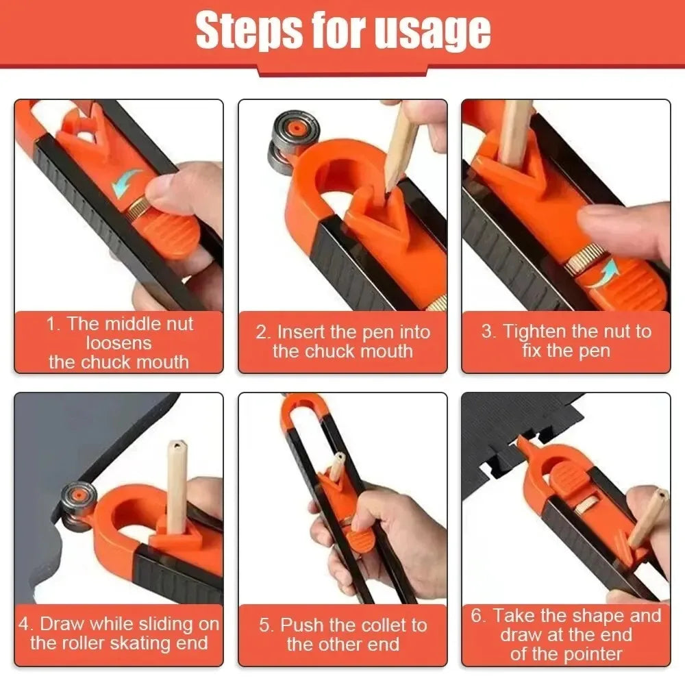 Measuring Tools for Mechanic Carpentry Squares Bore Gauge Woodworking Metal Carpenter Square Construction Tile Work Gauging