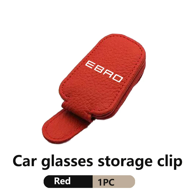Multifunctional Car Sun Visor Glasses Holder Sunglasses Clip For Ebro S400 S700 S800 2025 2026
