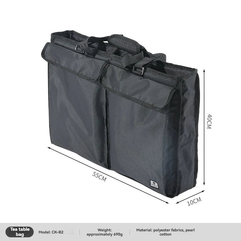 Camping dining table storage bag G-38-B Oxford cloth wear-resistant and anti-collision multi-layer tool storage large capacity