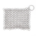 316 Stainless Steel Cast Iron Cleaner Chain Mail Scrubber Brush Pan Net Home Cookware Kitchen Tool Clean Kitchen Small Items