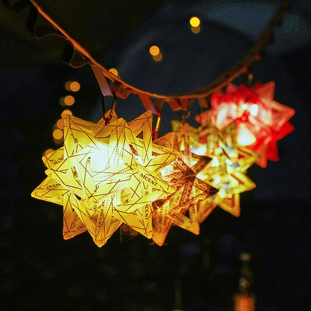 Outdoor Star Camping Light Shade Waterproof Atmosphere Lampshade Wear-Resistant Decorative Lampshade Lighting Accessories
