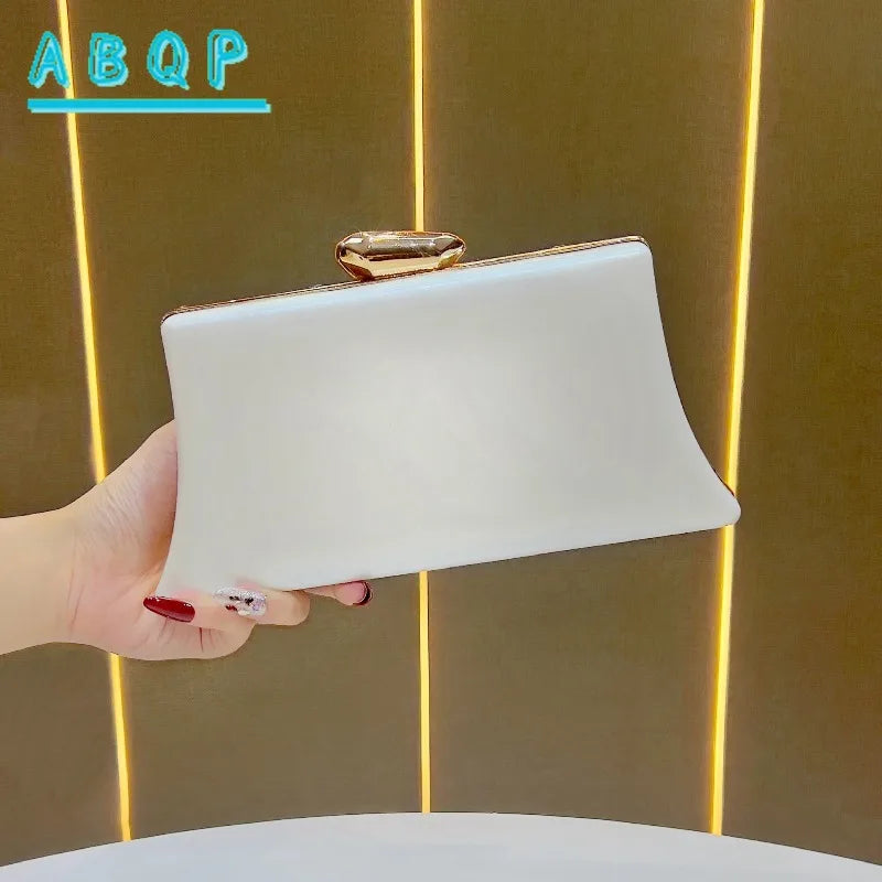 Evening Clutch Luxury Brand Fashion Dinner Party Women's Bag Shiny Women's Shoulder Crossbody Bag High Quality Large Capacity