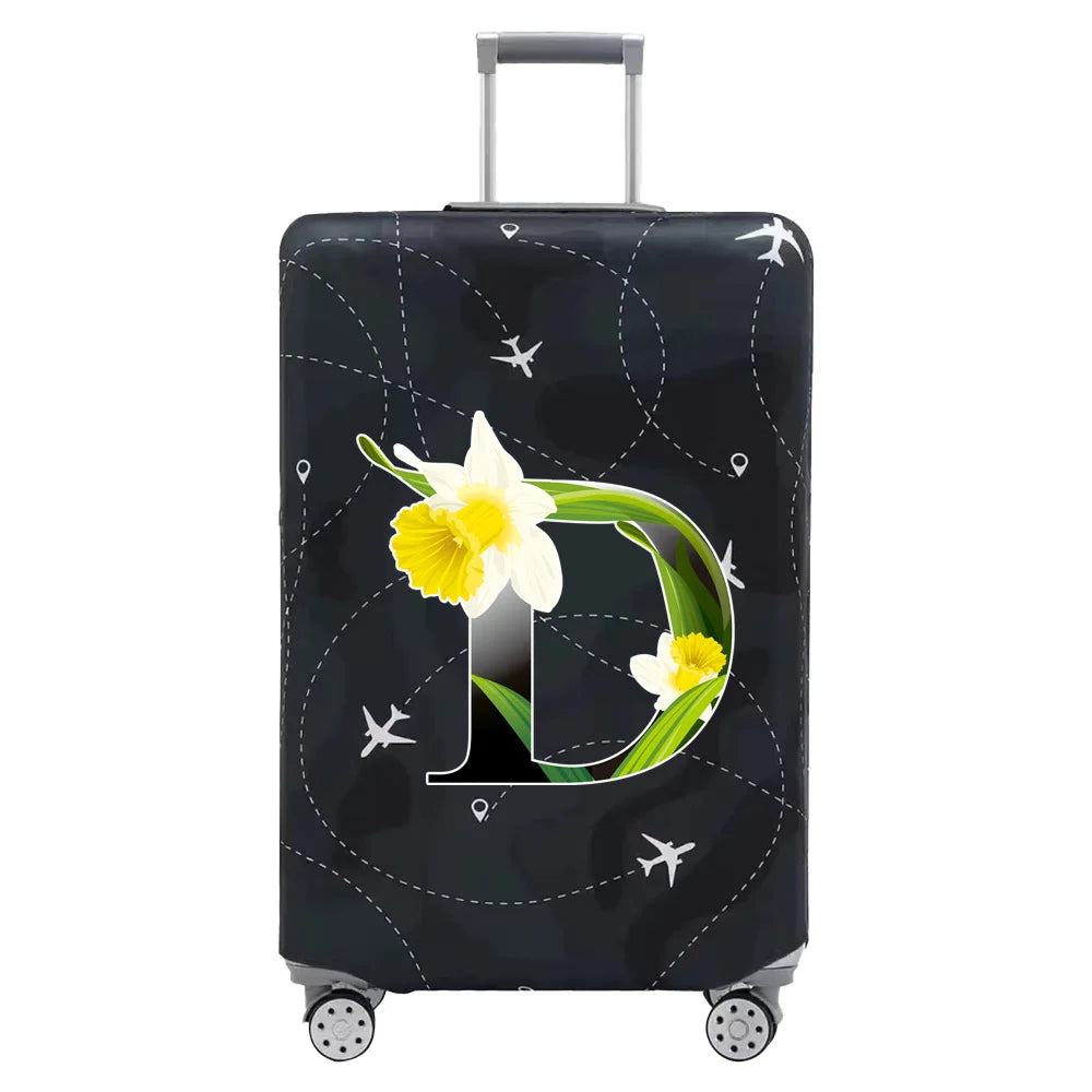 Luggage Protection Cover Travel Accessories Dustproof and Wear-resistant Luggage Protection Cover 18-32 Inch Letter Series