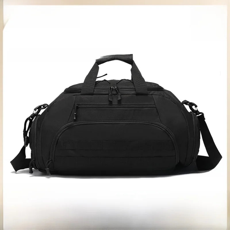 Large Capacity 45L Multi-use Travel Sports Shoe Storage Bag Handheld Double Shoulder Luggage Bag Oxford Cloth Wear Resistant...