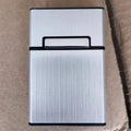 Fashion Magnetic Flip-top Cigarette Case -Hold 20 Cigarettes, Moisture-proof ,Dust-proof - Portable Metal Cigarette Case.