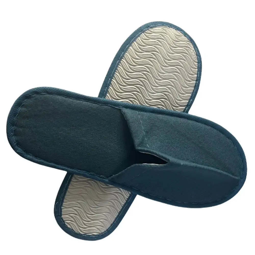 Women Men Disposable Slippers Non-slip Hotel Slippers Home Indoor Guest Slippers Loafer Flip Flop Wedding Shoes Travel Slippers