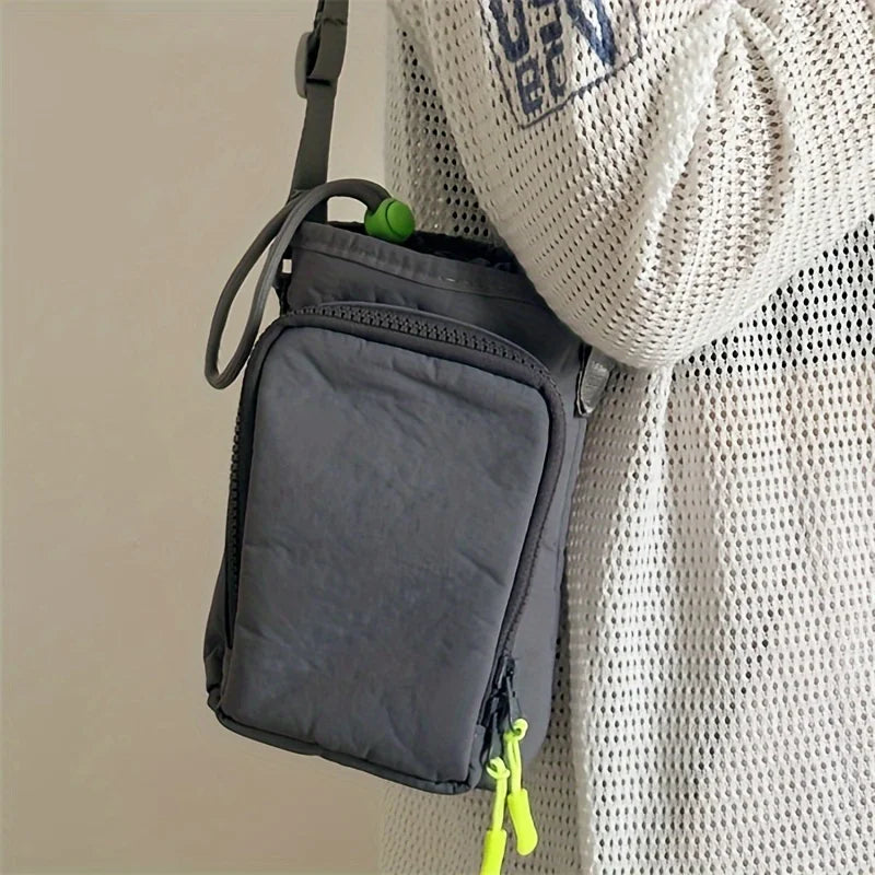 Mobile Phone Bag New Crossbody Shoulder Water Bottle Bag Waterproof Yoga Bag Running Sports Outdoor Portable Bag