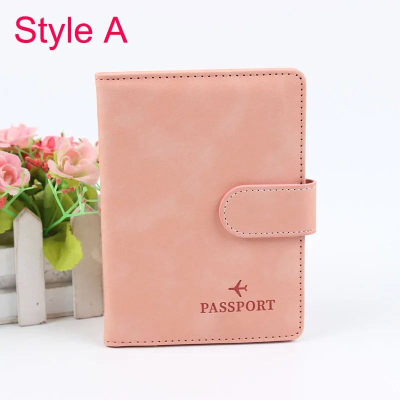 Organizer Storage Case/Travel Accessories Passport Case Vintage Leather Pattern Passports Holder Women Man ID Bank Credit Card