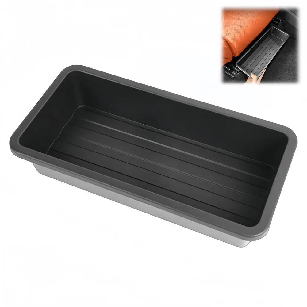 Universal Car Under Seat Storage Box Hidden Organizer Tray Eco Friendly Odorless Space Saving Interior Accessories