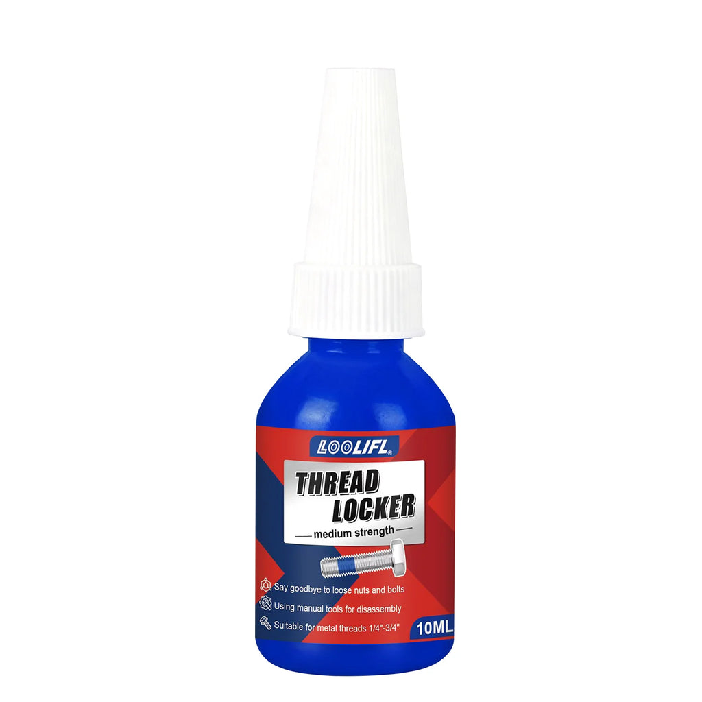 243 Blue Thread Locker Anaerobic Adhesive Removable Anti Vibration Screw Lock Glue for Motorcycle Bicycle Auto Metal Fastener